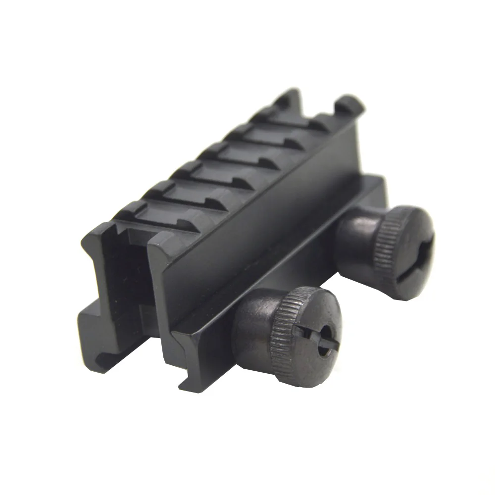 AloneFire 3''high Scope Adapter See-Thru прозрачный Riser Base AR Dovetail Weaver Mount 1 шт