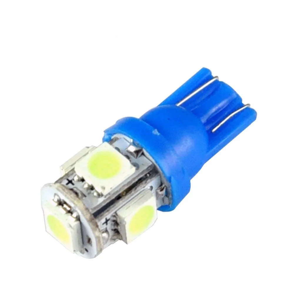 10 шт. 28*10 мм Авто 12 V 1 W 6000 K 60LM T10 5050 5SMD светодиодный свет широкий индикатор лампа приборной панели лампа для чтения