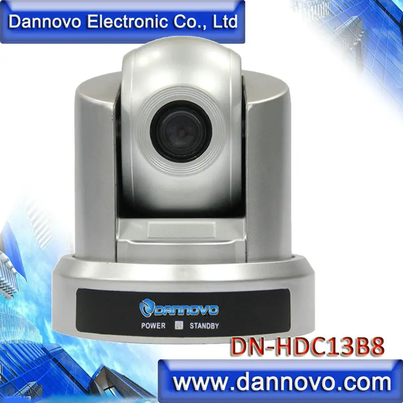 DANNOVO واسعة زاوية HD 1080 وعاء USB الفيديو كونفرنس كاميرا ، التوصيل والتشغيل ، دعم فيسكا ، بيلكو ، RS-232C و RS-422