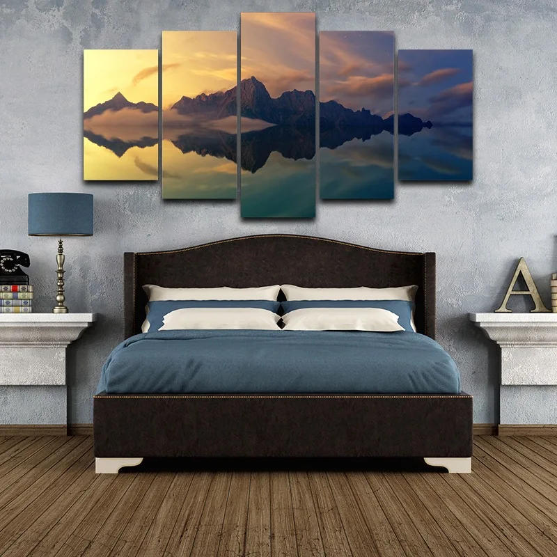 Wall Art Foto Moderne Woonkamer Decor Foto 5 Panel Slaapkamer Poster ... Wall Art Foto Moderne Woonkamer Decor Foto 5 Panel Slaapkamer Poster ...