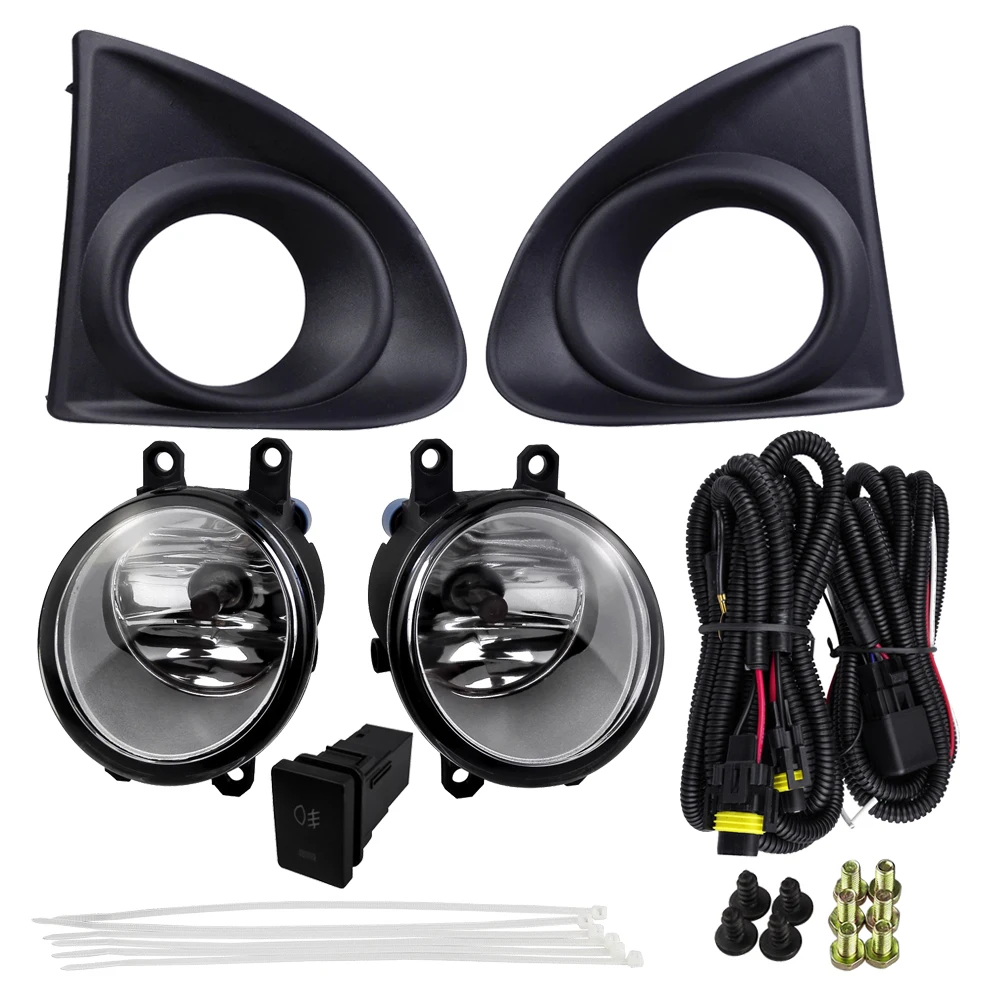 

Halogen Lamp Fog Light Assembly For TOYOTA AXIO 2013 Car Front Lights Sets ABS 4300K Yellow 12V 55W Automobile Styling
