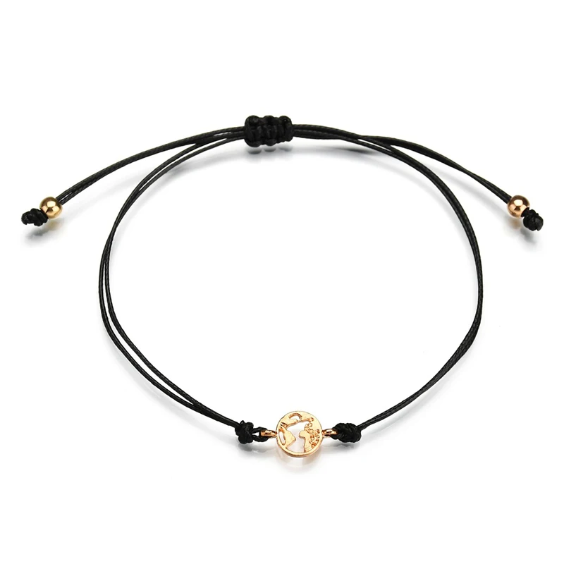 

LISTE&LUKE Simple Red String Bracelets For Men Women Minimalist Adjustable Rope Bracelet Female Thread Jewelry