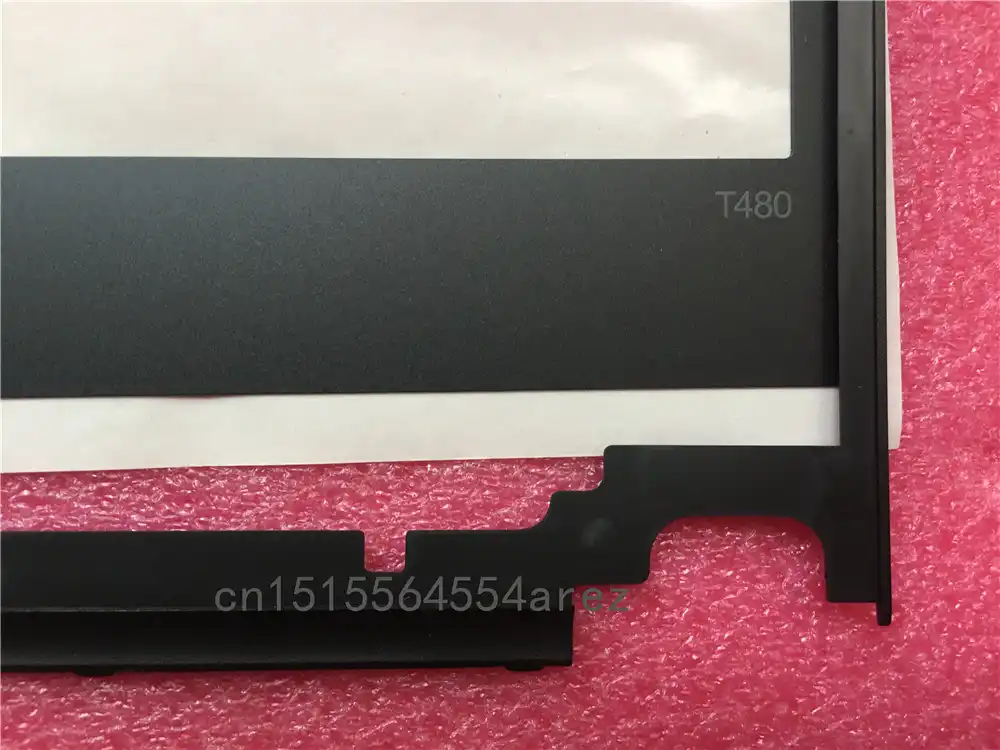 New Replacement for Lenovo Thinkpad T480 LCD Front Frame Bezel+Stickers NO//IR Hole 01YR487