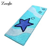 Zeegle прямоугольные коврики для гостиной, дома, Нескользящие Детские Коврики для спальни, прикроватный влагопоглощающий коврик кухонные коврики
