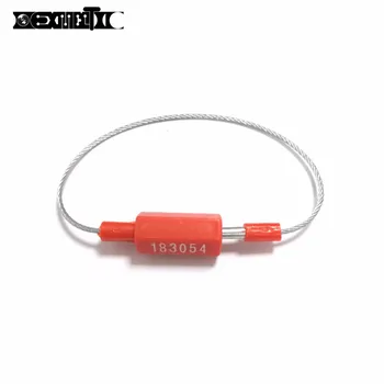 

New 20pcs Plastic tightening security wire seals 24cm cargo container seals cable seals plug wire blockade Anti-oil, sunscreen