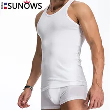 Новые мужские майки хлопок брендовые майки без рукавов для мужчин Бодибилдинг майки белый повседневный летний жилет