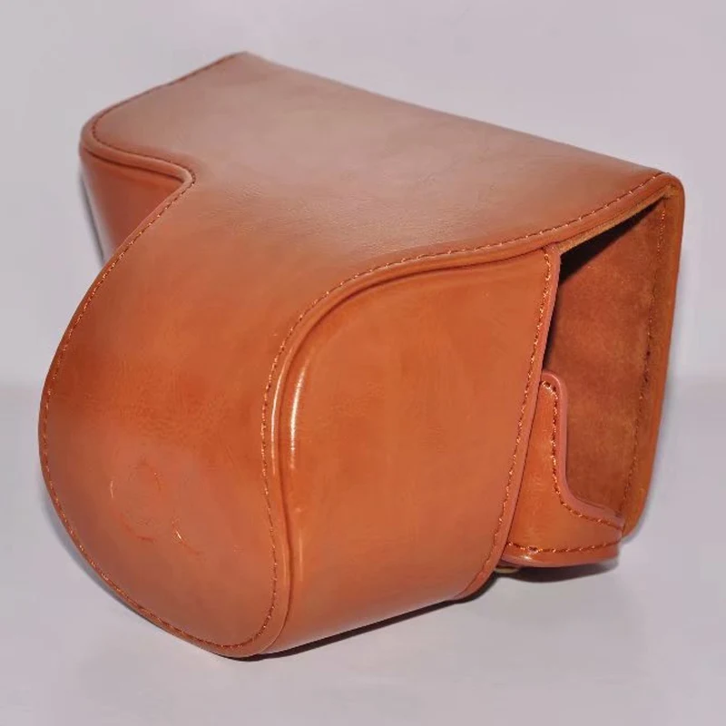 Leather Case Cover for Sony A5000/A5100/Nex3/A6000/A6300/A6400/Nex6 Camera
