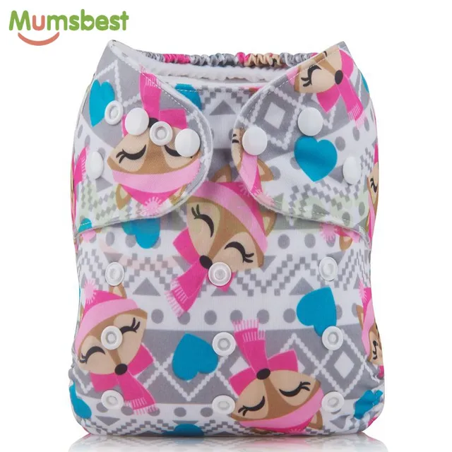 Buy [Mumsbest] Baby One Size Adjustable Cloth Diapers