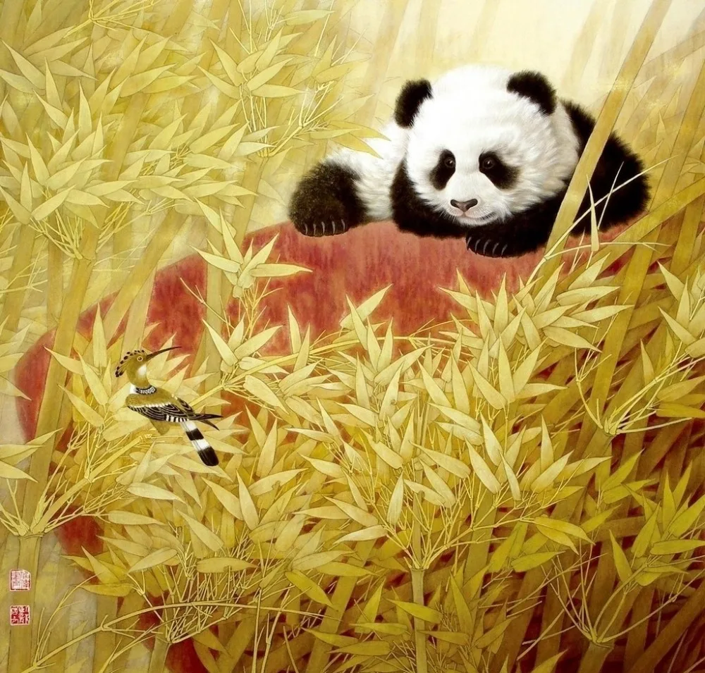 Diamond mosaic full diamond embroidery panda DIY diamond painting cross