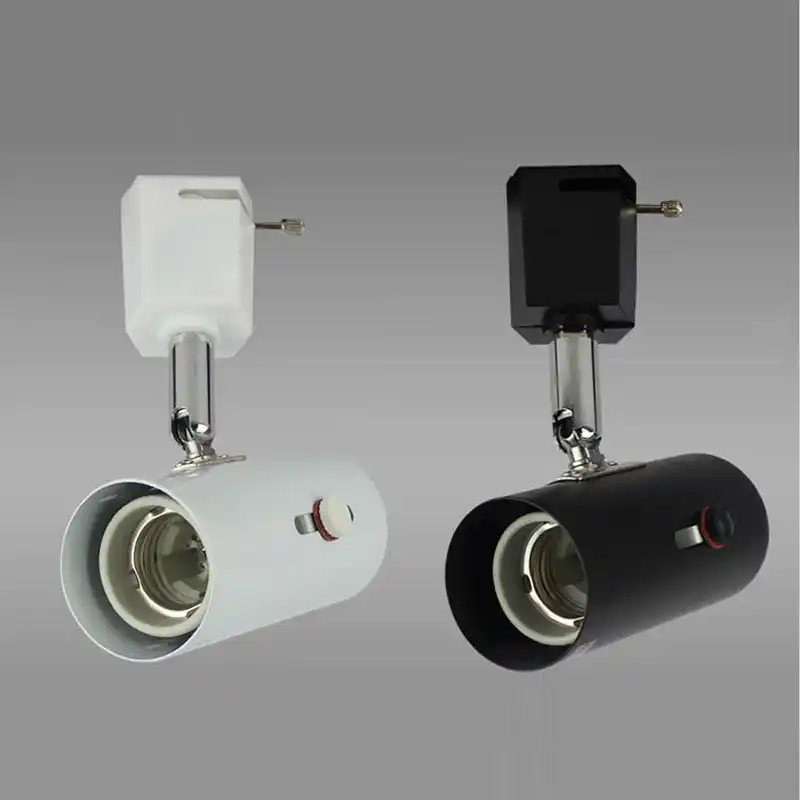 Track Lighting Loft Minimalist Style E27 Lamp Holder Tracking Lights Led Light 220v Adjusted Rail Spotlights Track Lighting Loft Minimalist Style E27 Lamp Holder Tracking Lights Led Light 220v Adjusted Rail Spotlights