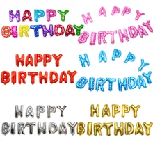 

Marriage ceremony arranged marriage room decorated birthday party decoration aluminum balloons Happy Birthday balloons letters