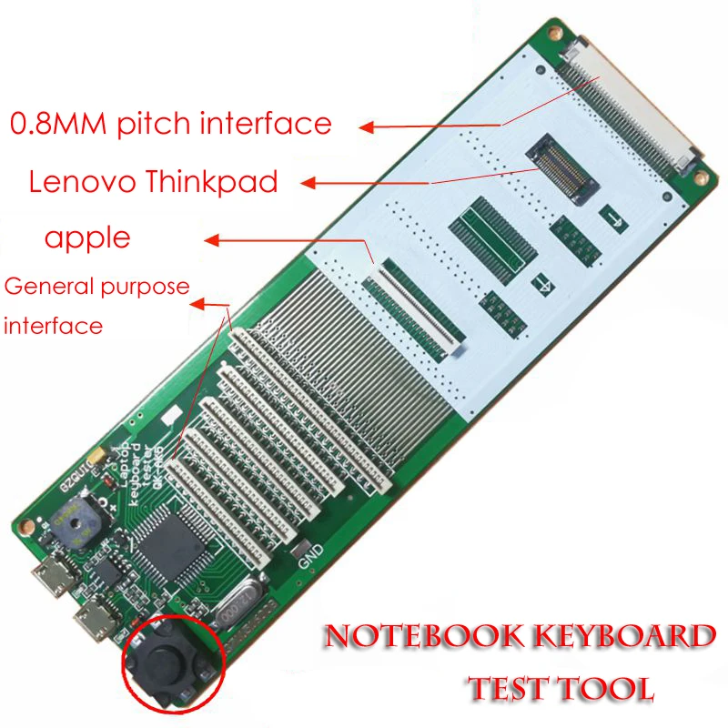 COMOLADO универсальный прибор для проверки клавиатуры тестовое устройство машинный инструмент для более чем 90% тестовый инструмент клавиатуры