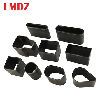 

LMDZ 5Pcs/Set Hole Space Cutter Punch Handmade DIY Leather Craft Embossing Punching Tool Set for Leather Belt Phone Holster