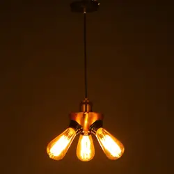 Современный 3 Глава Треугольник подвесной светильник для Освещение для кухни шкаф/столовая/подвесной светильник мастер красоты Спальня