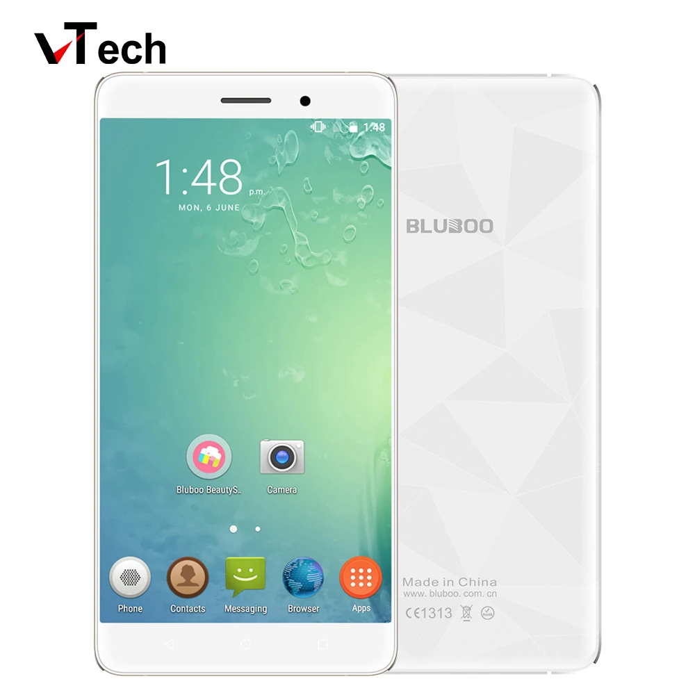 Original Bluboo Maya 3G WCDMA MTK6580A Quad Core 1 3GHz Android 6 0 5 5 HD