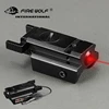 Lunette de visée Laser tactique à points rouges, compacte, pour la chasse, avec interrupteur à pression, montage sur Rail Picatinny, Super Lazer, 20mm ► Photo 1/6