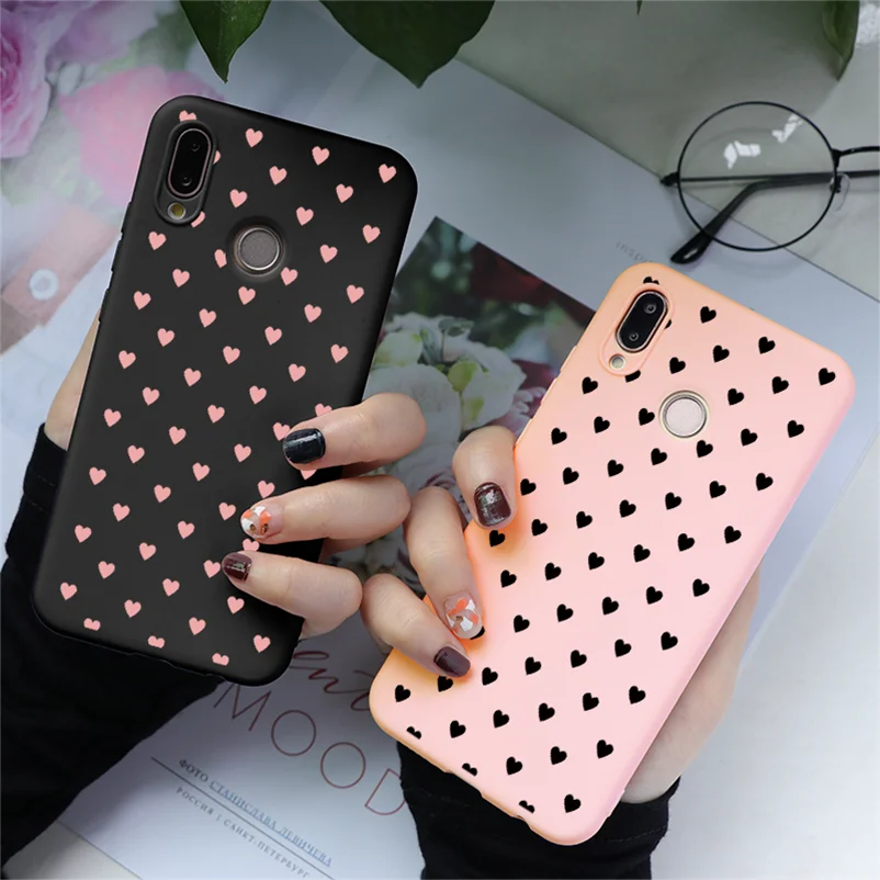 

Fundas For Honor 8A 8X 7A 7C 7X 7S 8 9 10 20 Lite 10i 20i Play View 20 For Huawei Y5 Y6 Y7 Prime Pro Y9 2018 2019 TPU Heart Case