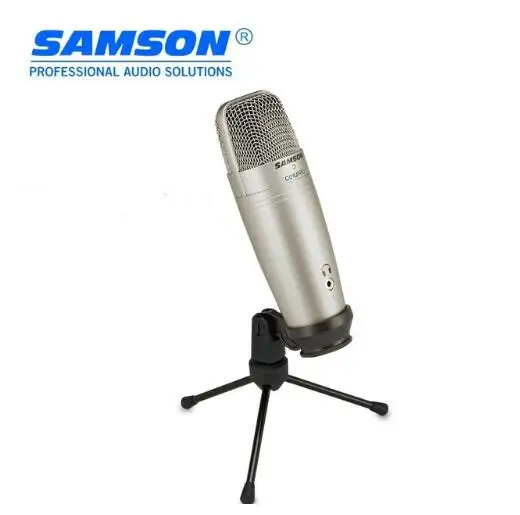 Наушники SAMSON C01U Pro и SAMSON SR850 с микрофоном для мониторинга в реальном времени, USB конденсаторный микрофон для трансляции музыки