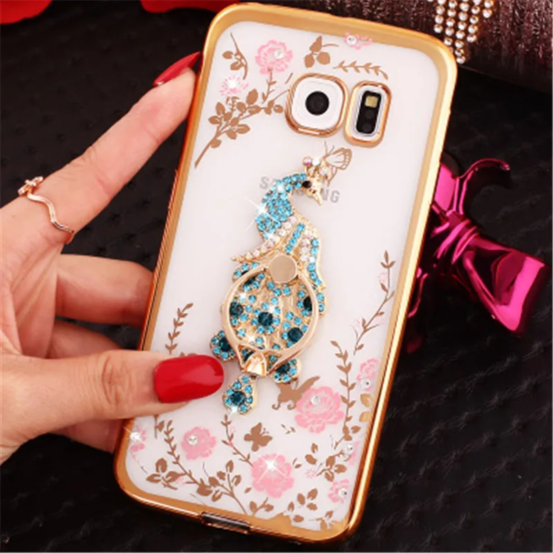 

Ring Soft TPU Case for Samsung Galaxy Note 8 5 S8 S9 Plus A6 A8 J4 J6 Plus 2018 J7 Neo J3 J5 A3 A5 A7 2016 2017 3D Cover