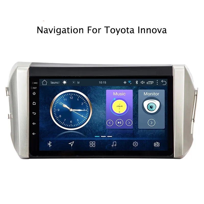Excellent NAVITOPIA 9inch Full Touch Screen Android 8.1 2G RAM 32G ROM Car DVD GPS Navigation For Toyota Innova 2015-2018 0