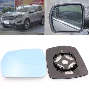 

For Ford sharp world large vision blue mirror anti car rearview mirror heating modified wide-angle reflective reversing lens