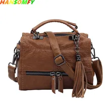 Новая женская сумка, женская модная простая сумка-мессенджер, локомотив, повседневная мягкая кожаная сумка через плечо