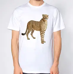 Cheetah футболка подарок печати футболка, Хип Хоп Футболка, новый футболки arrival мужская летняя О образным вырезом 100% хлопок Дешевые оптовая