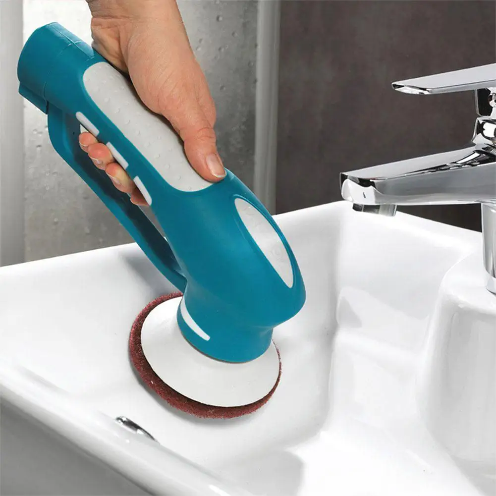  LanLan Household Handhold Electric Cleaning Machine Oil Stain Cleaning Brush Scrubber -30