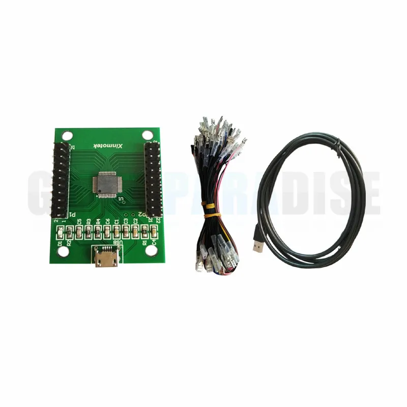 

2 Players USB encoder To Jamma Arcade Controller Support PS3 PC Raspberry Pi