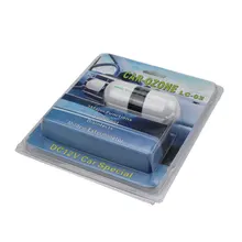 Ozonizador мини дезинфекция автомобиля с генератором озона воздушный фильтр для автомобиля освежитель кислорода бар концерт 7,5 мг