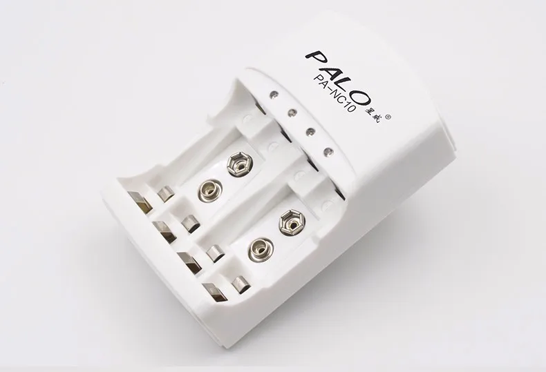 100% Original Smart EU US Plug Led Light Battery Charger For 1.2V Ni-Mh Ni-Cd AA/AAA /9V Battery