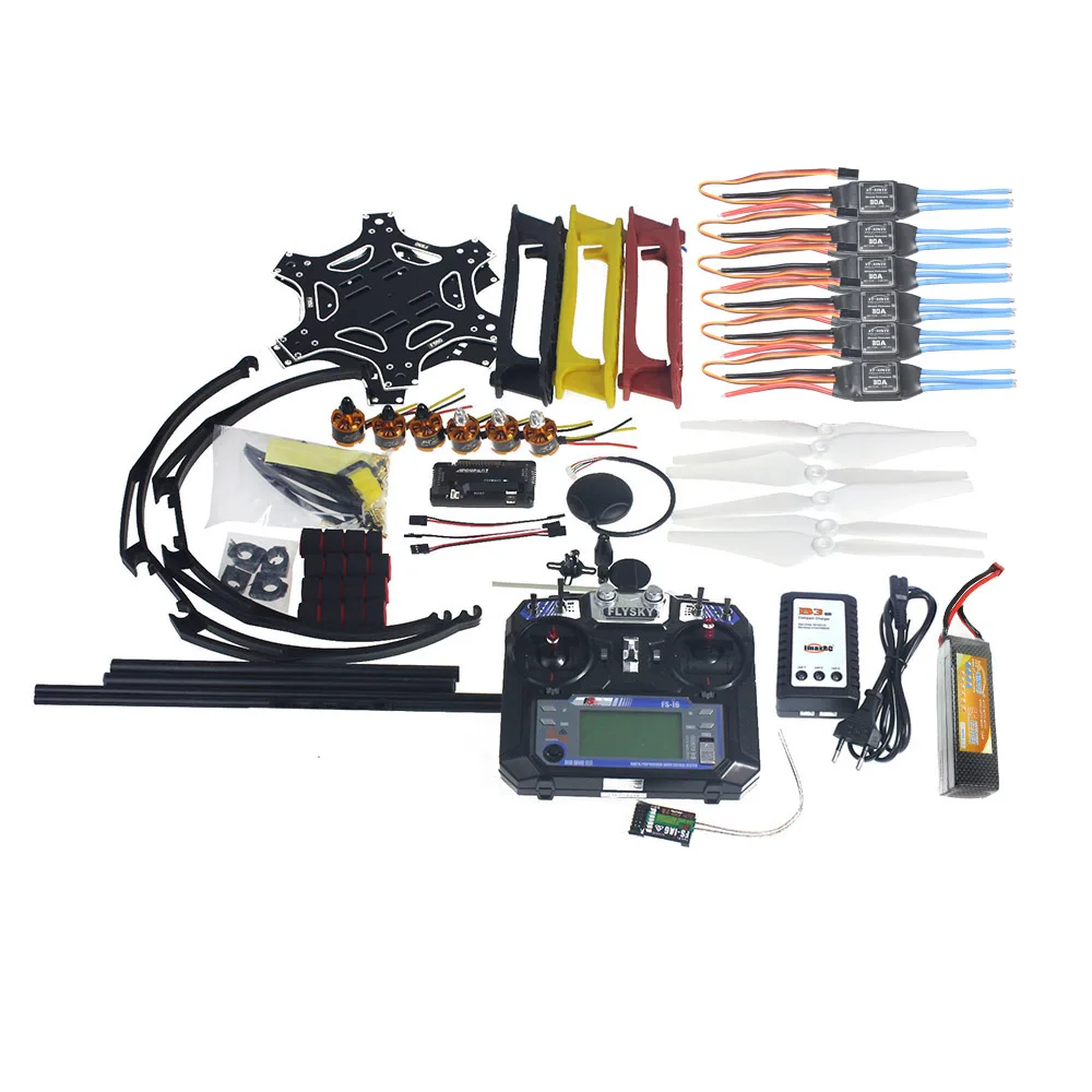F05114 AW Full Kit RC Drone MultiCopter 6 axle Aircraft Kit F550 Hexa