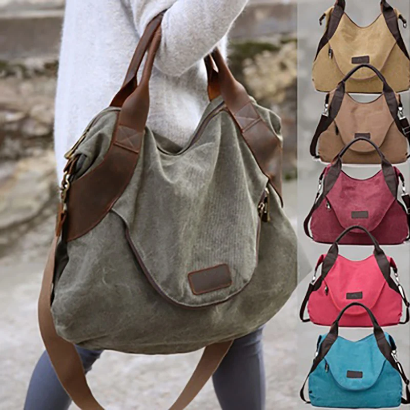 

New Women Bag Handbag Female Casual Shoulder Bag Canvas Crossbody Bag For Women's Handbags Bolsos Women 39 S Bags Sac A Main