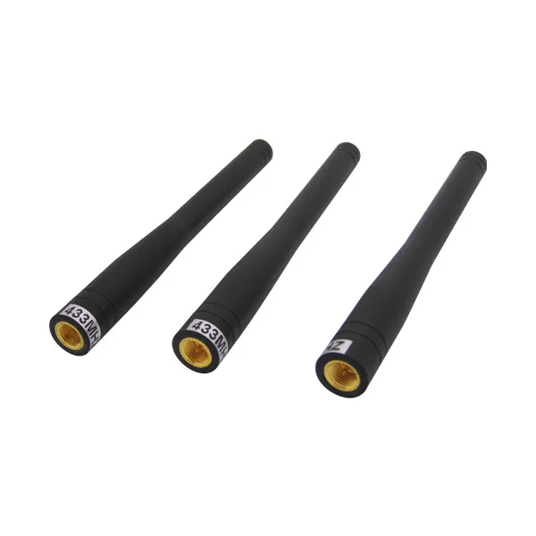 5pcs lot SW433 ZT100 long range 433MHz 100mm 3dBi SMA Rubber Straight rod antenna