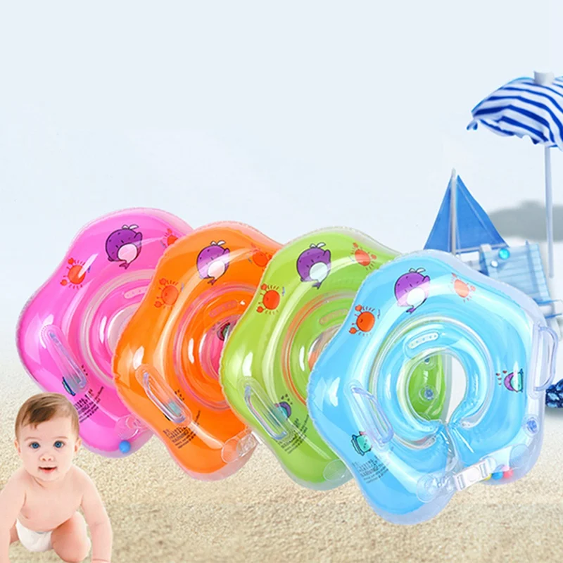 

Inflatable swimming neck ring for 9 -24 months toddlers swimming pool bathroom accessories