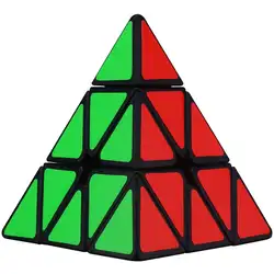 Magico треугольная пирамида Magic Cube Puzzle Кубики твист Cubo квадратная головоломка подарки развивающие игрушечные лошадки для детей и взрослых