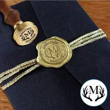 Пользовательские Начальная Воск комплект уплотнений-олень начальной с дополнительным name-d761-" Die