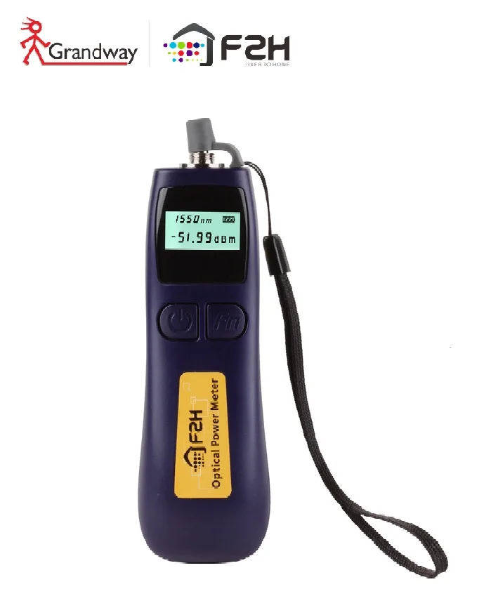 

[ Grandway Original ] FHP12A Mini Fiber Optic Power Meter 850/1300/1310/1550/1490/1625nm -70~+10dBm