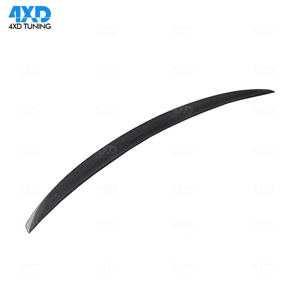 For Audi A5 Coupe Carbon Fiber Rear Spoiler Rear Trunk Wing Gloss Black S5 Style 2-Doors 2010 2011 2012 2013 2014 2015
