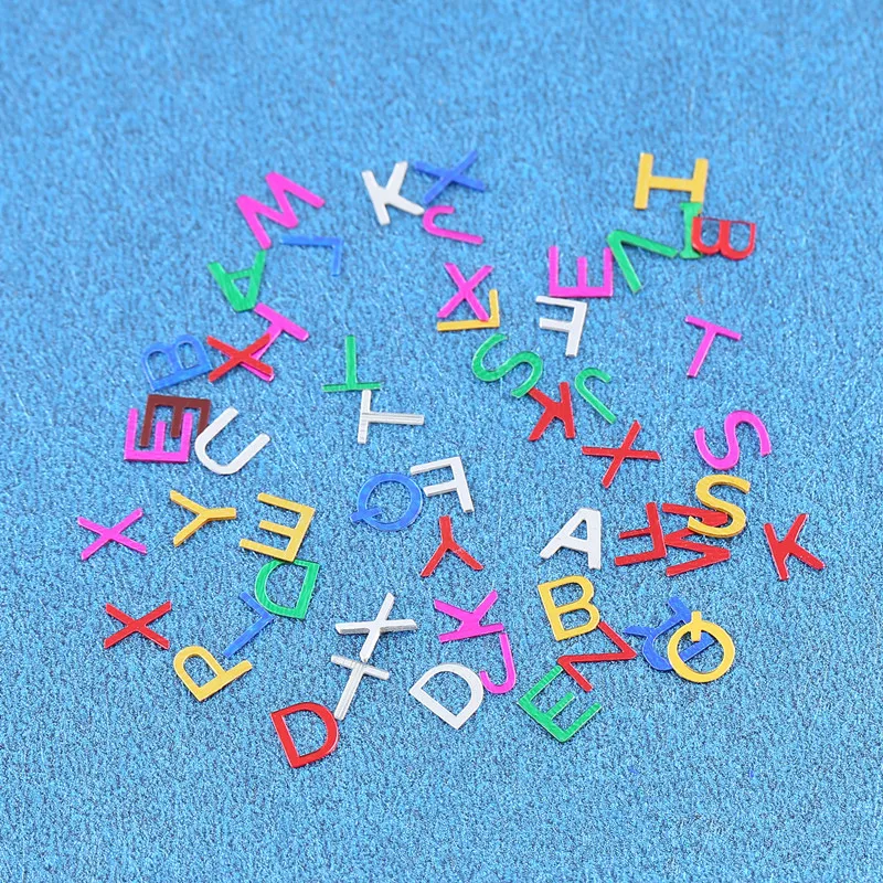 3500 шт./лот письмо капельного отходы пластика свадебные конфетти Casamento платье на