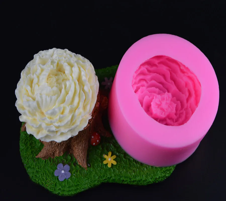 Molde De Silicona De Flores De Margarita, 2 Moldes De Fondant De