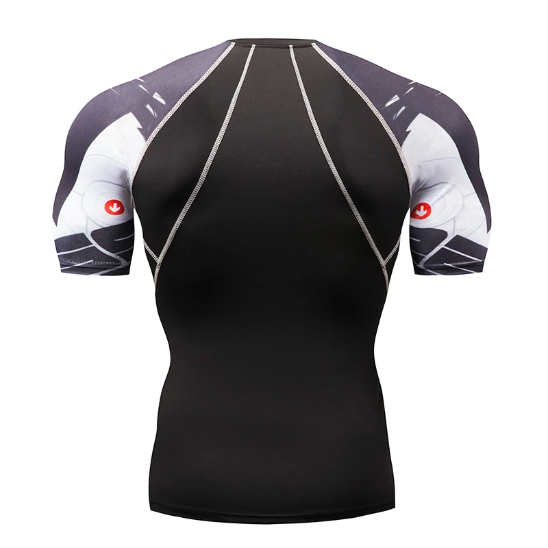Men's MMA Fitness Rashguard T-Shirt Fashion 3D Teen Wolf Short Sleeve Palace Compress Shirt Men's Bodybuilding Crossfit Clothing Men's MMA Fitness Rashguard T-Shirt Fashion 3D Teen Wolf Short Sleeve Palace Compress Shirt Men's Bodybuilding Crossfit Clothing