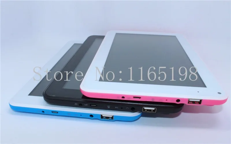Lowest Price New reach!!! cheap tablet pc 9 inch Allwinner A33 Quad core tablet  dual cameras 0.3MP+2MP Android 4.4 wifi Bluetooth  1GB/8GB