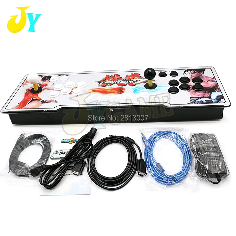 

Fighting Arcade Joystick Console 2020 In 1 Multi Games 2 Player Stick Console Zero Delay Arcade MAME