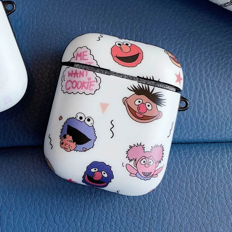 Для AirPods 1 2 Bluetooth гарнитура зарядная коробка чехол s для AirPods 2 мультфильм Shin Chan наушники крышка аксессуары мягкий матовый чехол - Цвет: 4