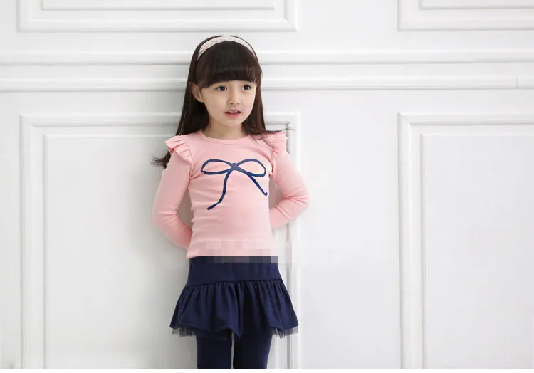 Г., весенне-осенняя одежда для детей от 2 до 10 лет милые базовые футболки ярких цветов с длинными рукавами и буфами для маленьких девочек