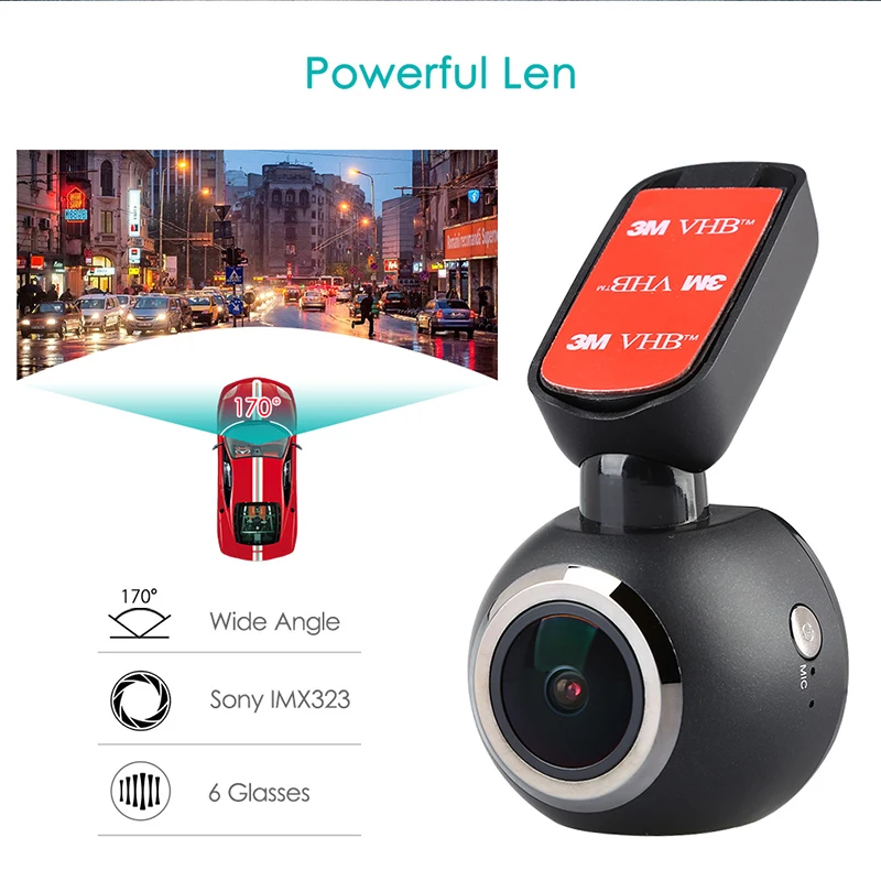 

1.54" Dash Camera Car DVR LCD Screen Mini WiFi Car Dash Cam 1080p Video Recorder GPS Logger Night Vision Remote Control Car DVR