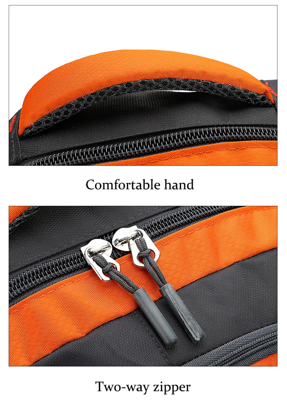 56-75L Спорт на открытом воздухе двойная сумка рюкзак для путешествий мужской водонепроницаемый большой емкости рюкзак для альпинизма 1028