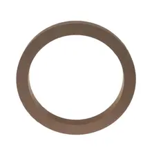 2 шт Дерево МДФ спикер прокладка Монтажные кольца 6," стекловолокна дверь Kick Pods F42D