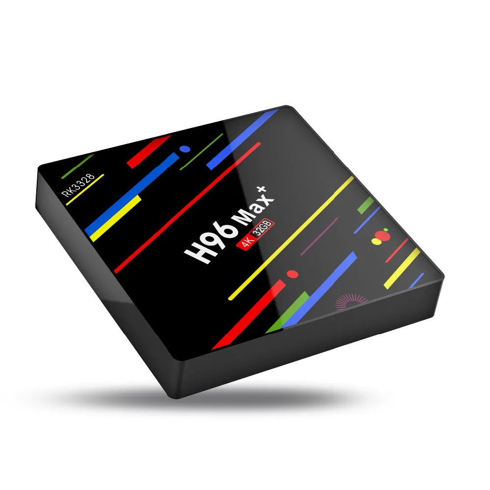H96 Max Plus tv Box 2,4G/5G Wifi Android 9,0 RK3328 четырехъядерный BT 4,0 Google Play Smart tv USB3.0 H.265 4K Youtube Netflix